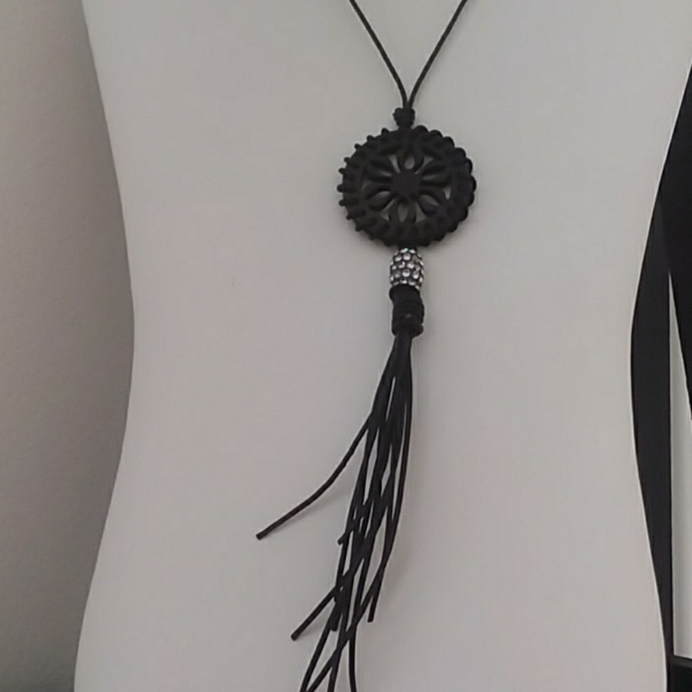 Necklace and earrings